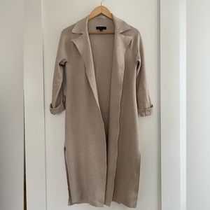 Ann Taylor Beige Duster Cardigan